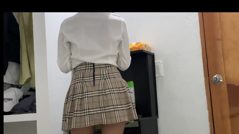 HomemadeTeenhot18: The Real Domestic Video of Sexy Teen 18 in Uniform, She...