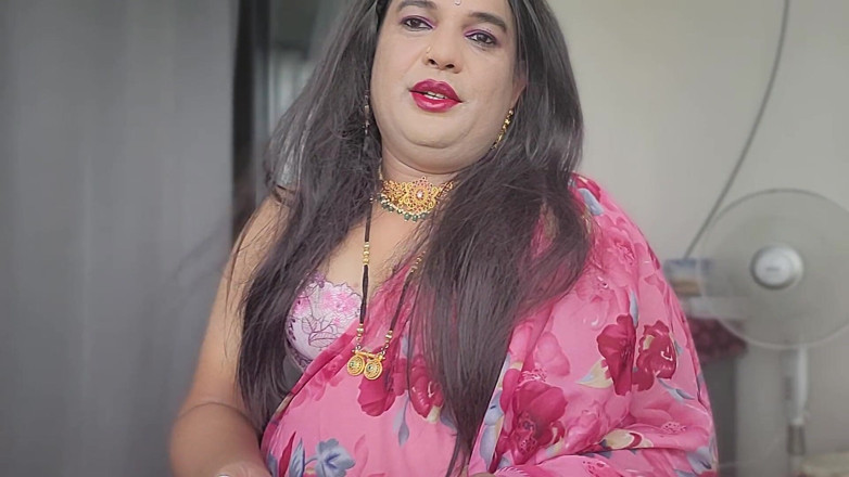 Indiansissychubby: Gulabi Sari Lali Lal Diste Mi Bhari Raja Bocha Majha...