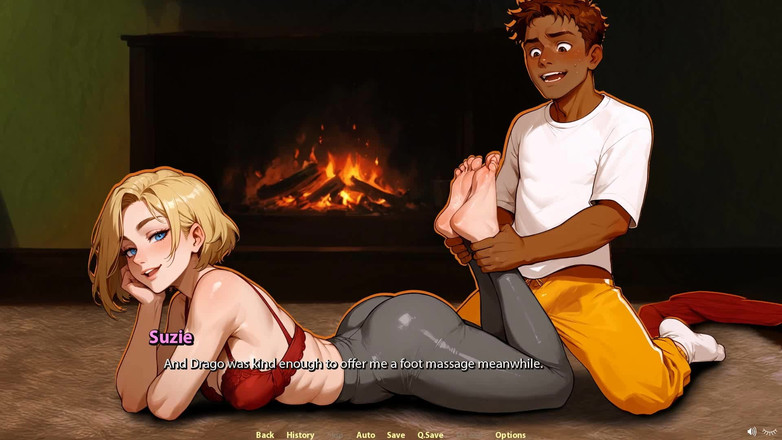 Dirty GamesXxX: Mooripple Lake: erkek arkadaş seksi tangalı kızını arkadaşından yağ masajı...
