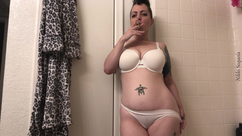 Nikki's Fetishes: Big StepSister Caught Smoking