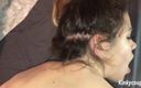 Samantha Flair Official: 在她被戴上手铐和性交后，他射在她嘴里4次 - kinkycouple111