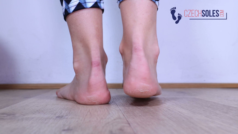 Czech Soles - foot fetish content: Kate's Bare Heels and Soles Detail Tease
