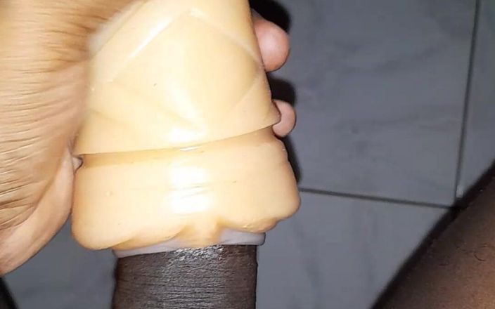 Blackguy: Fucking Fleshlight with Cumshot on Parties