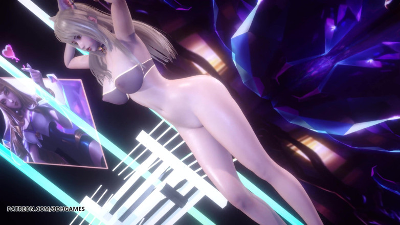 3D-Hentai Games: [MMD] Sistar - salla ahri seksi striptiz league of legends kda...