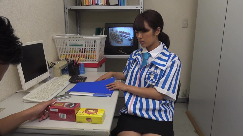 Asian Slit Sluts: Brunette Asian MILF in Uniform Deepthroats Thick Cock