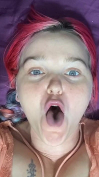 Long Tongue Swirling, Licking, Sucking at You