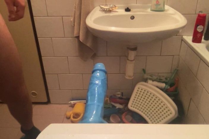 Sweethole: Gay boy sissy teen sissy ass POV dildo riding