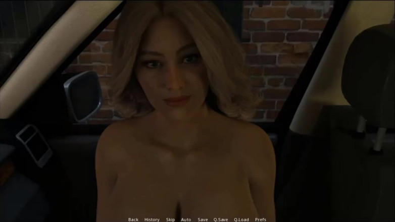 Visual Novels: Universiti bintang WVM bahagian 125 - seks dengan MILF di dalam kereta