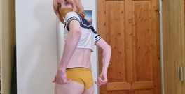 Prettyboi2000x: ヒューウォ!アストルフォでありながら初めてメイクに挑戦してみた!ピクピクと動かしてみたらノーカット動画です!パート2でめちゃくちゃイッちゃった