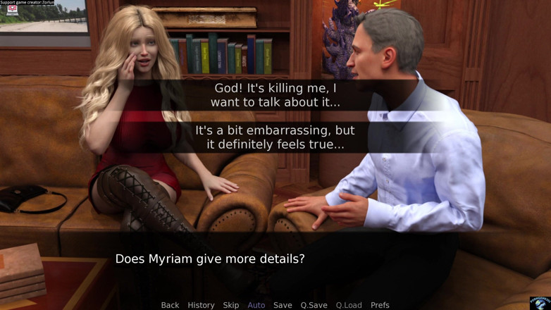 Porngame201: Aktualizace projektu Myriam # 43 bude pokračovat