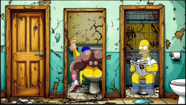 Octopussy Lovers Club: Slutty Cuckold Wife Compilation. Cartoon, Simpson Parody