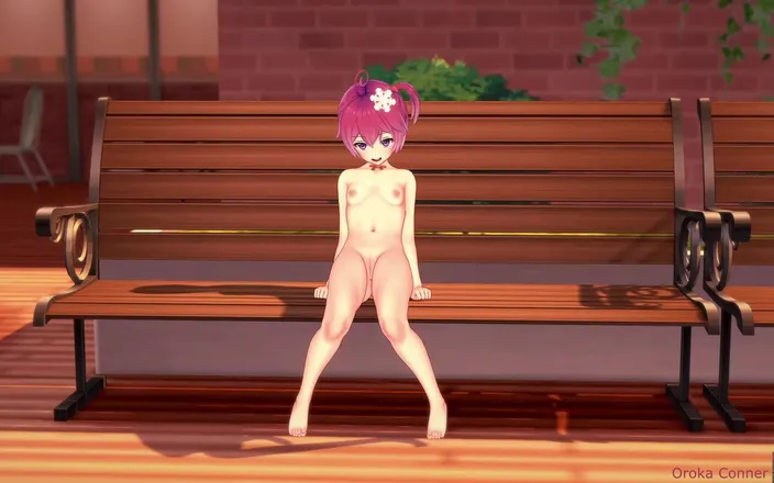 Oroka Conner: Santa Claus Girl Touches Herself While Undressing