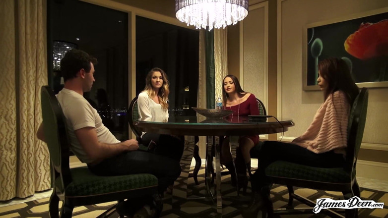 James Deen: Avi Love, Bambi, Sami Parker James Deen ile ters grup...