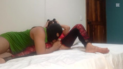 Stepbrother-in-law Sent Cock of Cute and Hot 20 Year Old Trans thumbnail