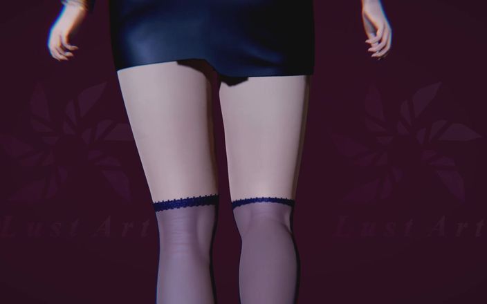 Lust art 3D: Sexy ol aurora laufsteg