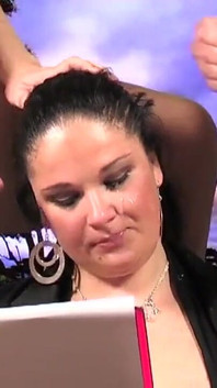 Pig Italia exclusively live broadcast of a whore being fucked by two big cocks who cum on her