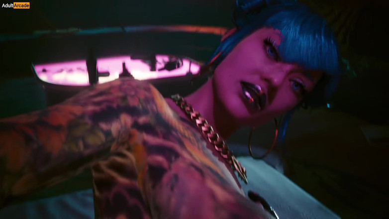 LewdArcade: Cyberpunk 2077 Denny &amp; Cheri Nowlin scene hot mod joytoy collezione di...