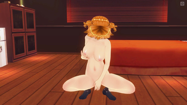 H3DC: 호텔에서 자위하는 3D 헨타이 빨간 머리 여친