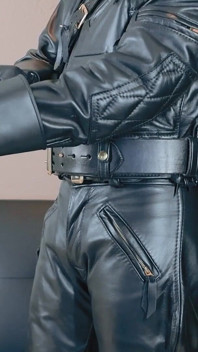 Leather Uniform Close up [alternate Take]