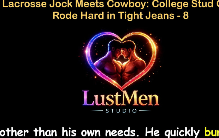LustMen: Engleză audio sex gay poveste - Lacrosse Jock întâlnește cowboy: student armăsar...
