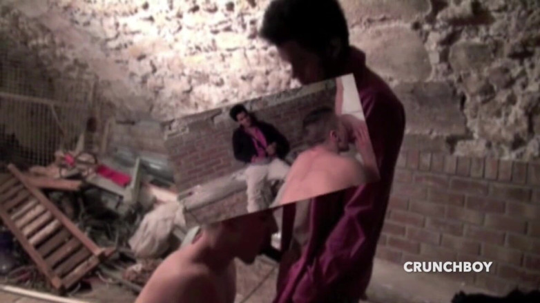 Crunch Boy: Matt Kenedy follada en el sótano por 2 chicos cachondos discretos