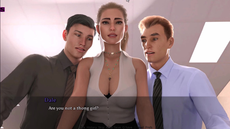 AK.Gamer: 완벽한 결혼 14 Anne은 새로운 옷을 입어 - 직장에서 일하는 모든 사람들이 앤 엉덩이를 사랑해