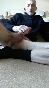 Masturbating in the Living Room