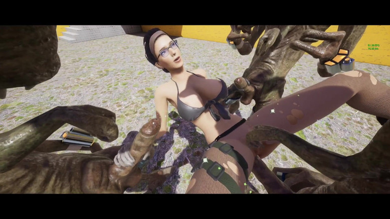 PixelAftDark: Alyx Vance Mengambil Batang Raksasa (animasi Separuh Hayat)