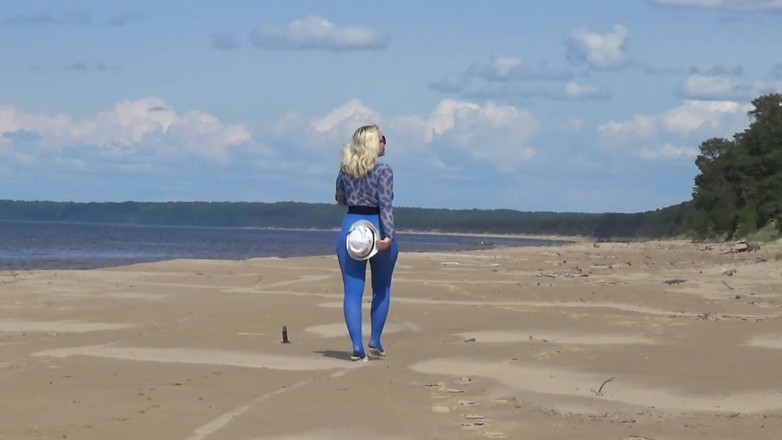 RedRoseRus: Blå stil 2 - blinkar på stranden