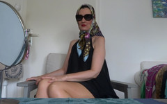 Lady Victoria Valente: Nové šátky: V hedvábí: zkoušení šátků, neckerchiefs část 1