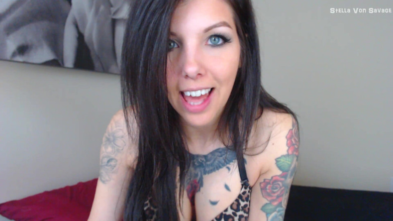Stella Von Savage: Tiny Cock Jerk &amp; Mock - Sph JOI