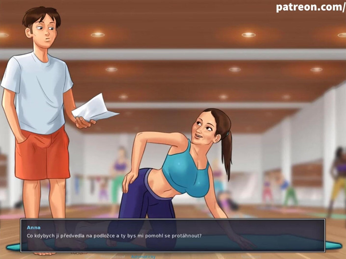 Cartoon Universal: Saga estivale, partie 1 - yoga sexy (sous-titres tchèques)