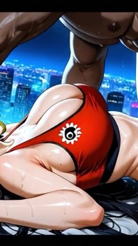 Cewek semok dengan pantat dan toket bahenol ini mencoba kontol besar yang dibintanginya