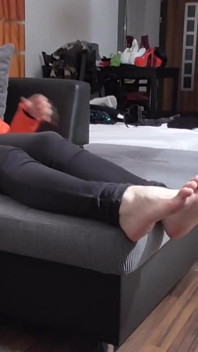 Russian Lady Feet Smelling