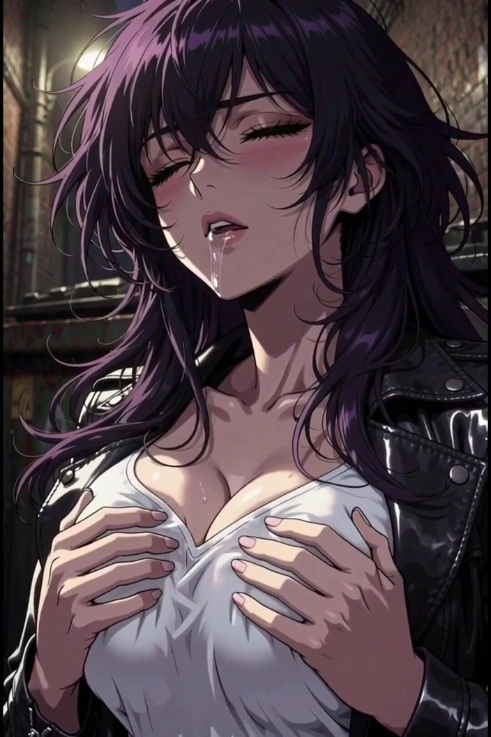 Wertstofsamler: Mysterious Anime Woman in Side Alley Seduces You