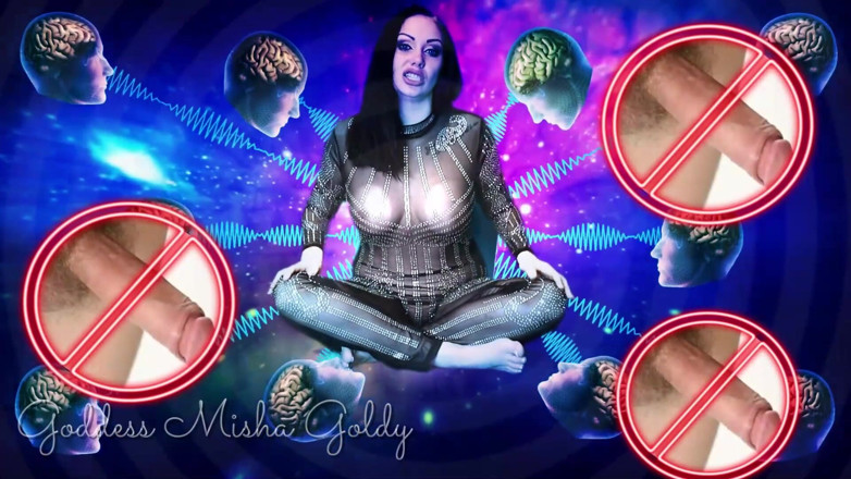 Goddess Misha Goldy: De la pulă și cur la clitoris și transformare de pizdă! Ejaculează...