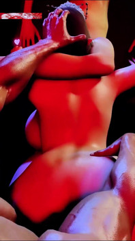 3D-verleiding ontketend: godin van rondingen - 3D-animatie Hentai
