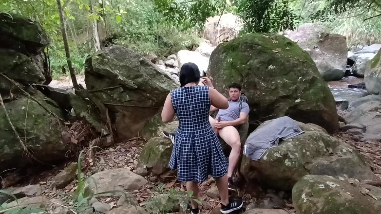 venusandzeus: Girl Lets Her Teacher Fuck Her in the Woods After...