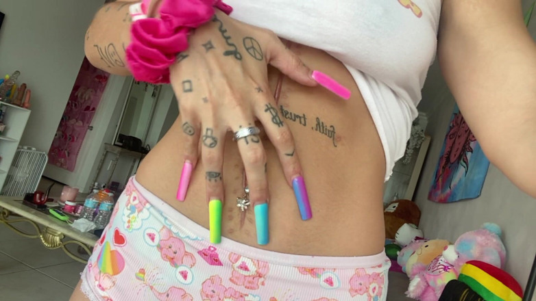 Nali Marie: Scar fetish belly batan kamar pet patli kamsin khoobsoorat sapaat...