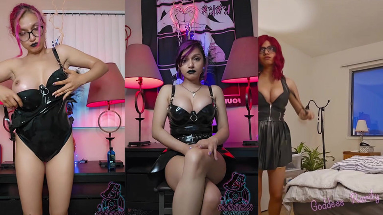 Goddess Rarity: Dewi rarity sangat berarti untukmu dengan lateks!