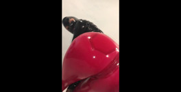 TheBustySasha: 私のカジュアルなラテックスの衣装!時々、私はマスク、ハイヒール、そして私の「本物の偽物」のおっぱいでフルラテックスの衣装を着るのが大好きです!