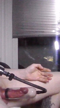 Penis Pump and Cum