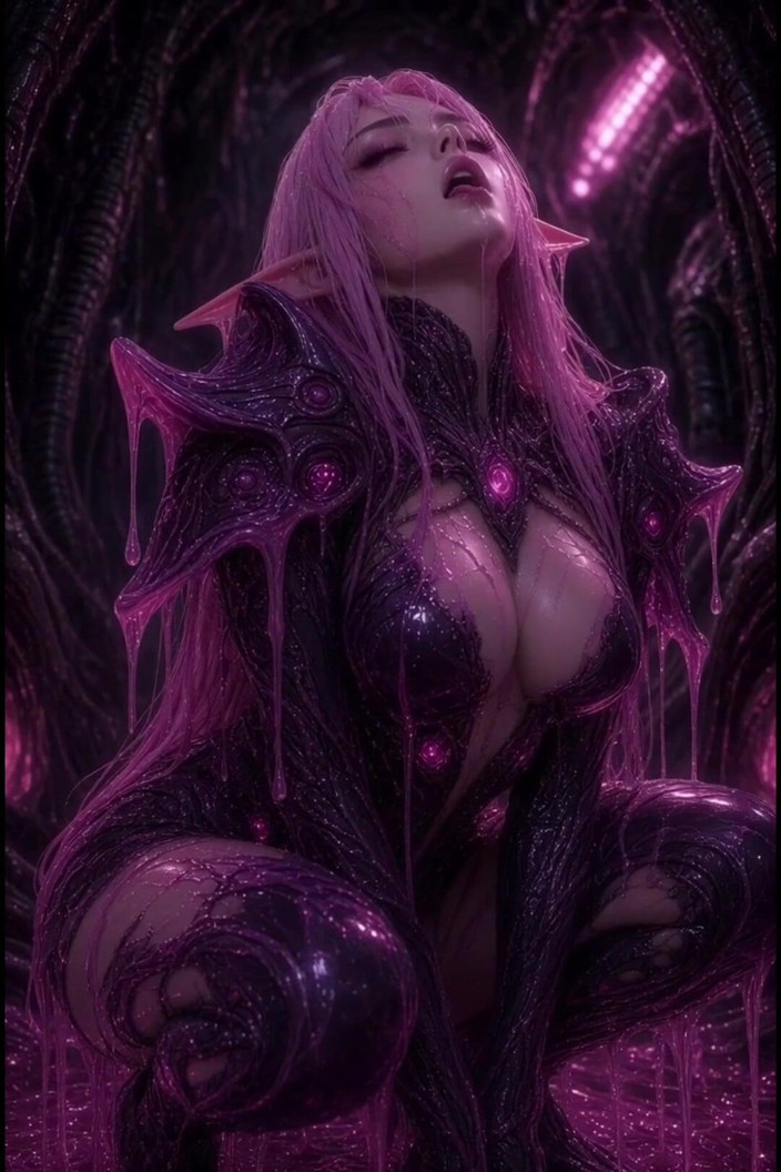 Wertstofsamler: Anime roz 3D Slime Elf în armură