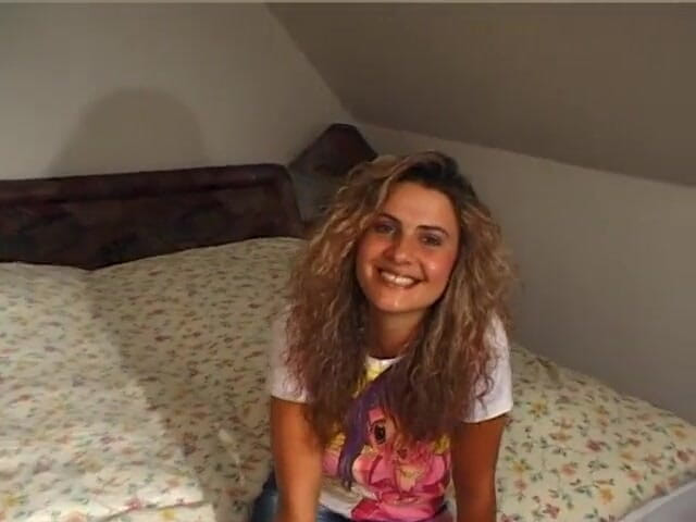 German Classic Porn videos: Nice tits teen is doing her first audition