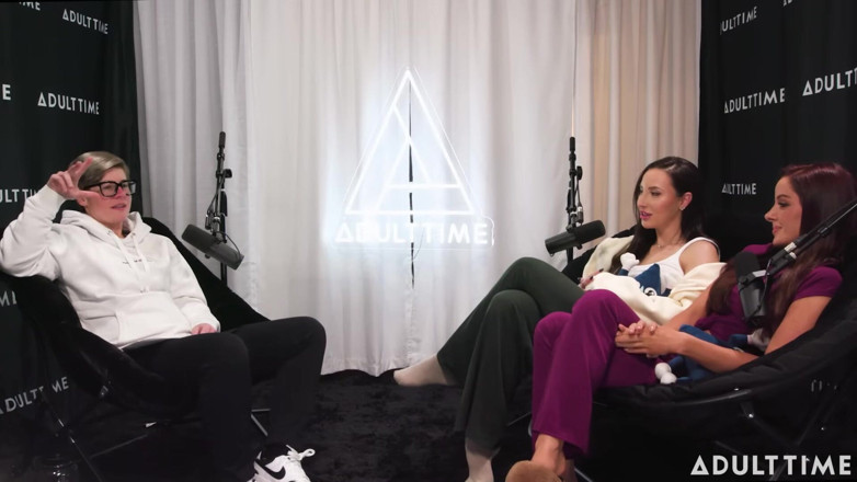 Adult Time Podcast: Pornstars Podcast After Lesbian Hookup