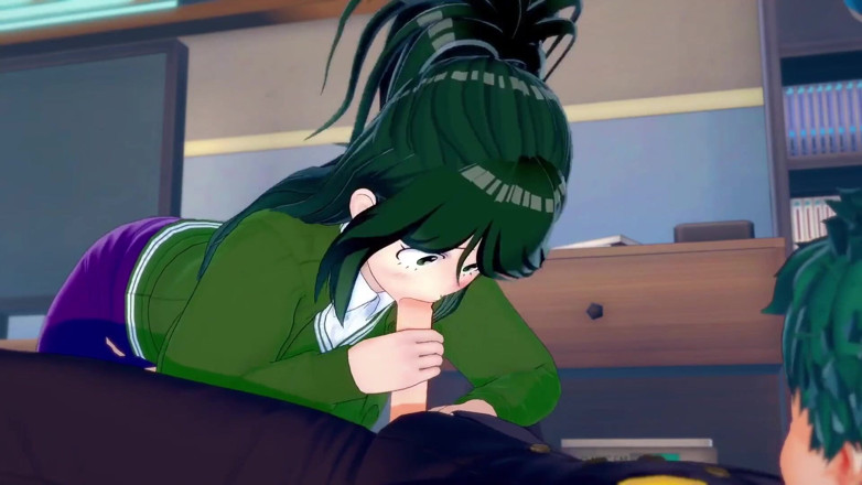 Wraith ward: Deku Midoria занимается сексом с Инко: My Hero Academia