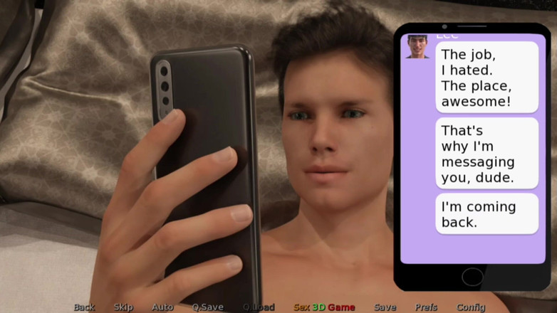 Q Boy: Nahá manželka posílá fotku kamarádovi do nového sousedství