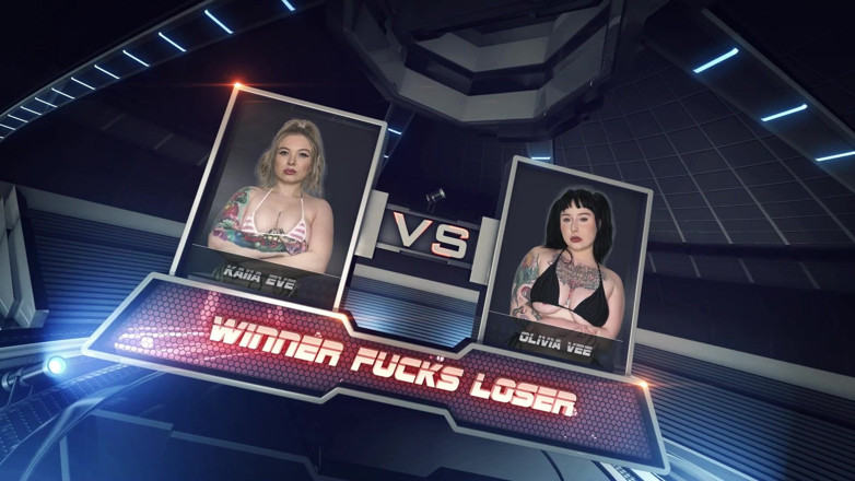 Evolved Fights Lez: Kaiia Eve Vs Olivia Vee Female Wrestling