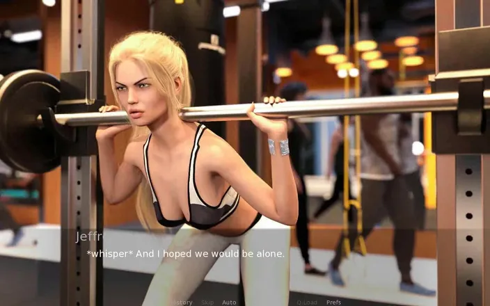 Dirty GamesXxX: Summer's gone: training session in the gym ep 5