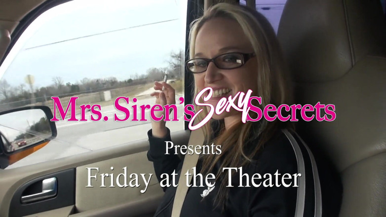 Siren XXX Studios: Friday at the adult theater w/ gloryholes